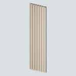 3D Πάνελ τοίχου VILO MPC S 148 Satin Cream, 2650 x 148 x 14mm - Image 4