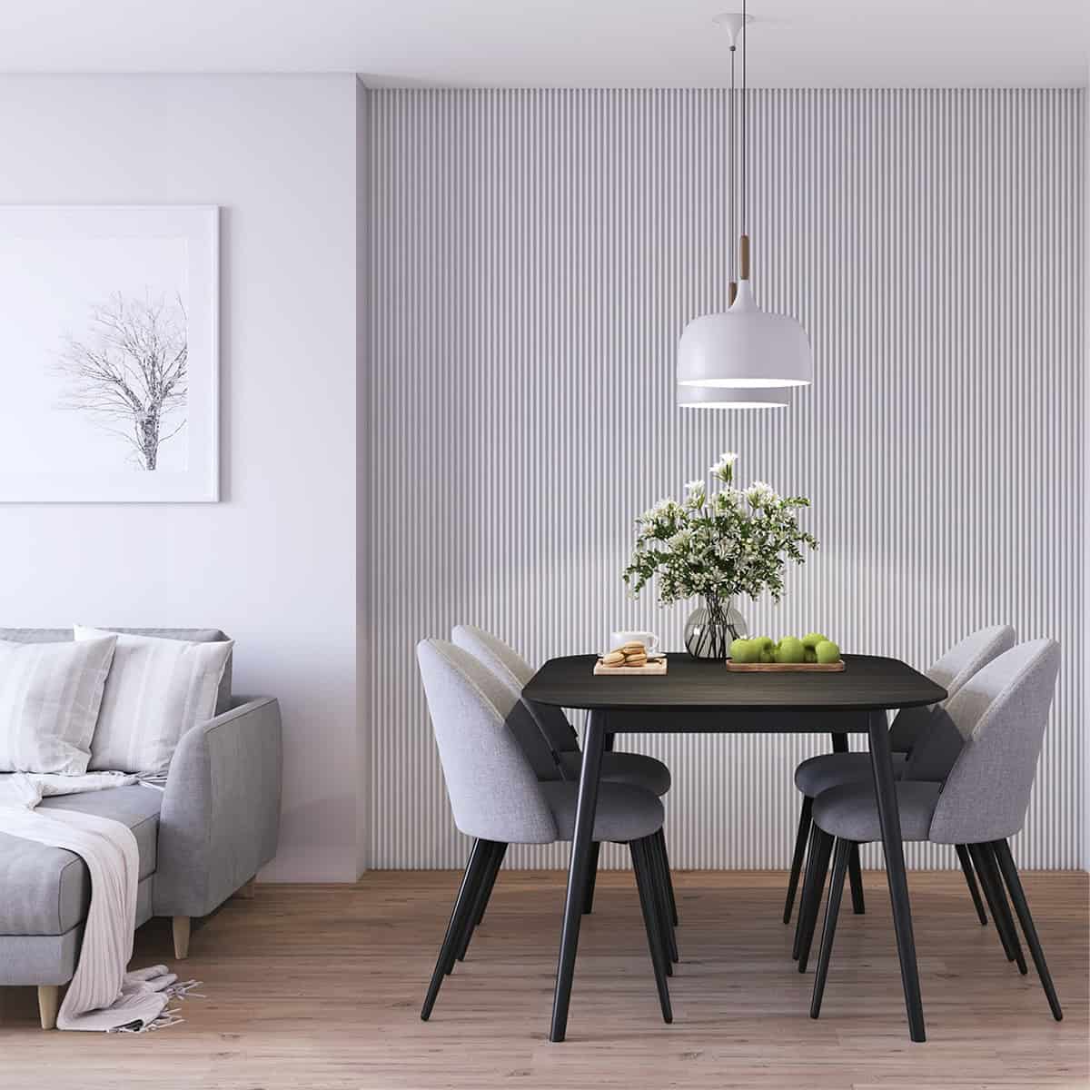 3D Πάνελ τοίχου VILO MPC S 148 Soft White 2650 x 148 x 14mm