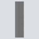 3D Πάνελ τοίχου VILO MPC S 148 Brushed Steel, 2650 x 148 x 14mm - Image 4