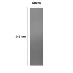3D Πάνελ τοίχου VILO MPC XL Brushed Steel, 2650 x 600 x 8mm - Image 3