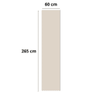 3D Πάνελ τοίχου VILO MPC XL Satin Cream, 2650 x 600 x 8mm - Image 4