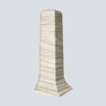 Εξωτερική Γωνία για σοβατεπί PVC Linela VILO (2 τεμάχια) - Image 8