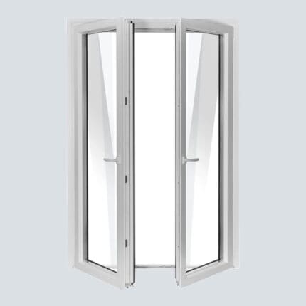 Μπαλκονόπορτα PVC Λευκή