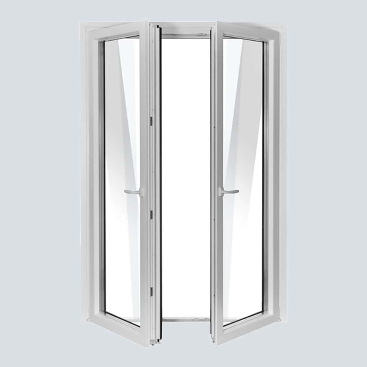 Μπαλκονόπορτα PVC Λευκή