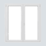 Παράθυρο PVC Λευκό