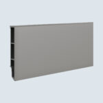 Σοβατεπί PVC Sempla 80 VILO DARK GRAY 703, 2400 x 80 x 14mm