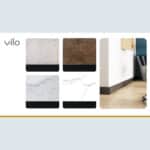 Σοβατεπί PVC Sempla 65 VILO BLACK 706, 2400 x 65 x 14mm - Image 5