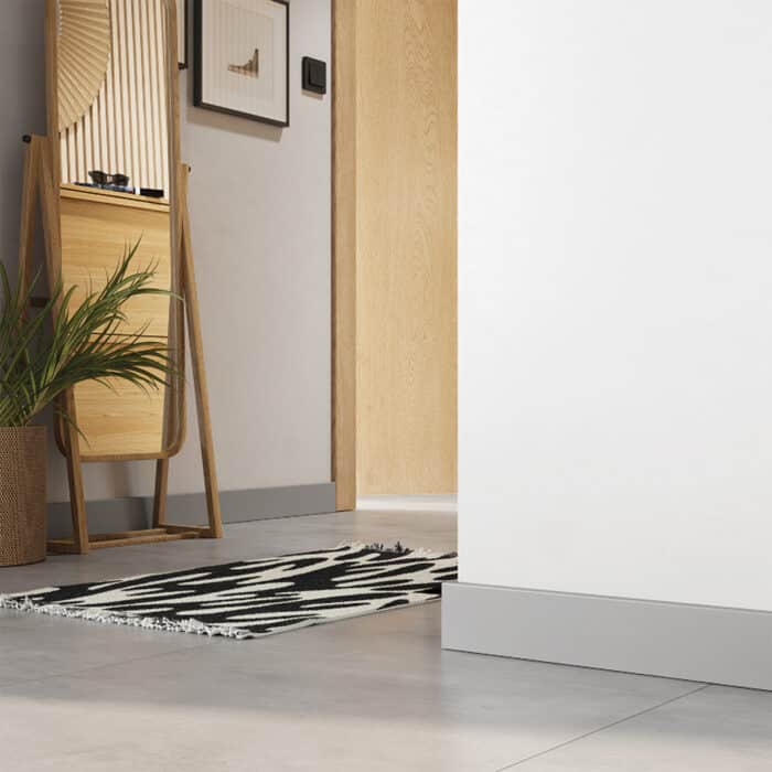 Τάπα για σοβατεπί PVC Sempla 80 VILO PALE GREY 704 (2 τεμάχια) - Image 2