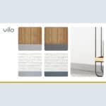 Σοβατεπί PVC Sempla 80 VILO DARK GRAY 703, 2400 x 80 x 14mm - Image 4