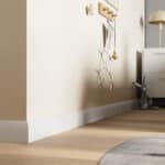 Σοβατεπί PVC Sempla 80 VILO WHITE 708, 2400 x 80 x 14mm - Image 2