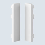 Τάπα για σοβατεπί PVC Sempla 65 VILO WHITE 705
