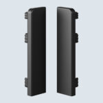 Τάπα για σοβατεπί PVC Sempla 65 VILO BLACK 706