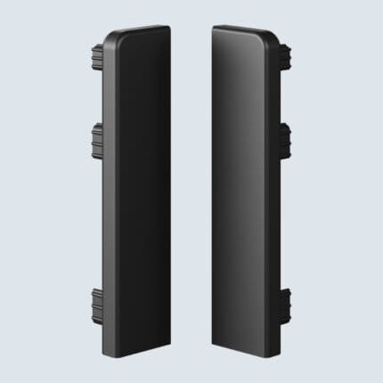 Τάπα για σοβατεπί PVC Sempla 65 VILO BLACK 706