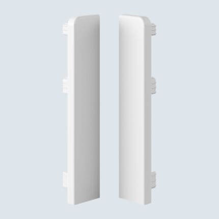 Τάπα για σοβατεπί PVC Sempla 80 VILO WHITE 701