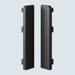 Τάπα για σοβατεπί PVC Sempla 80 VILO BLACK 702