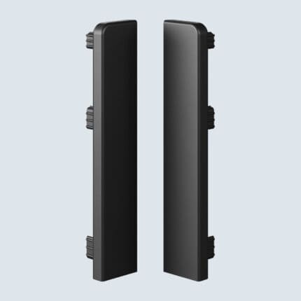 Τάπα για σοβατεπί PVC Sempla 80 VILO BLACK 702