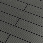 Πάτωμα WPC Deck 3D Γκρι W05, 25 x 140 x 4000mm (0,56m²) - Image 3