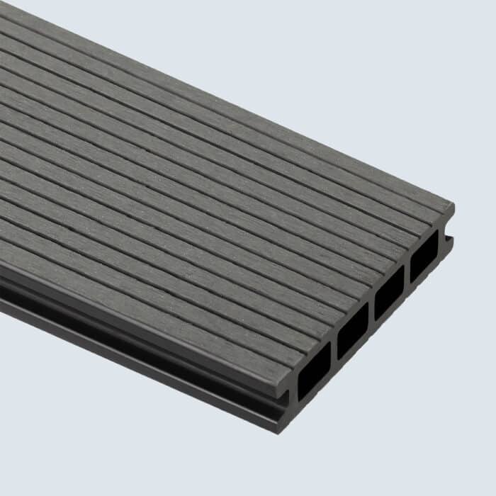 Πάτωμα WPC Deck 3D Γκρι W05, 25 x 140 x 4000mm (0,56m²) - Image 6