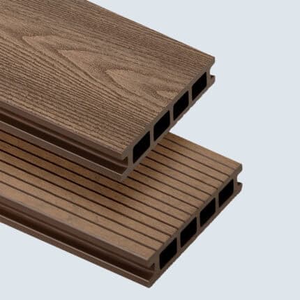 Πάτωμα WPC Deck 3D Καφέ W02, 25 x 150 x 4000mm