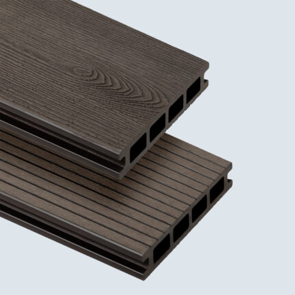 Πάτωμα WPC Deck 3D Καφέ Σκούρο W04, 25 x 150 x 4000mm