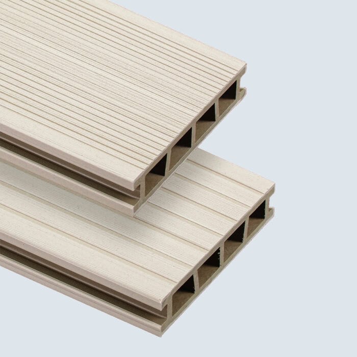 Πάτωμα WPC Deck Λευκό D06, 25 x 150 x 4000mm (0,60m²) - Image 5