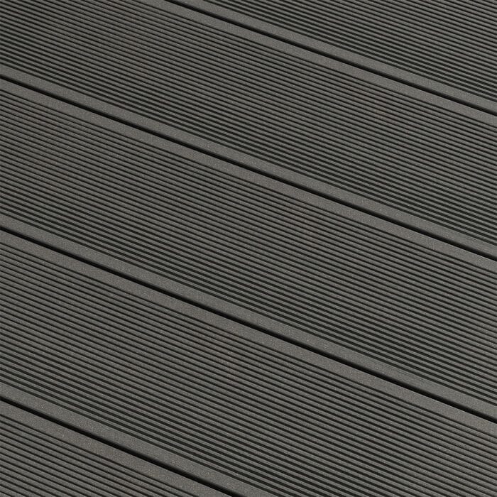 Πάτωμα WPC Deck Γκρί Σκούρο D04, 25 x 150 x 4000mm (0,60m²) - Image 4