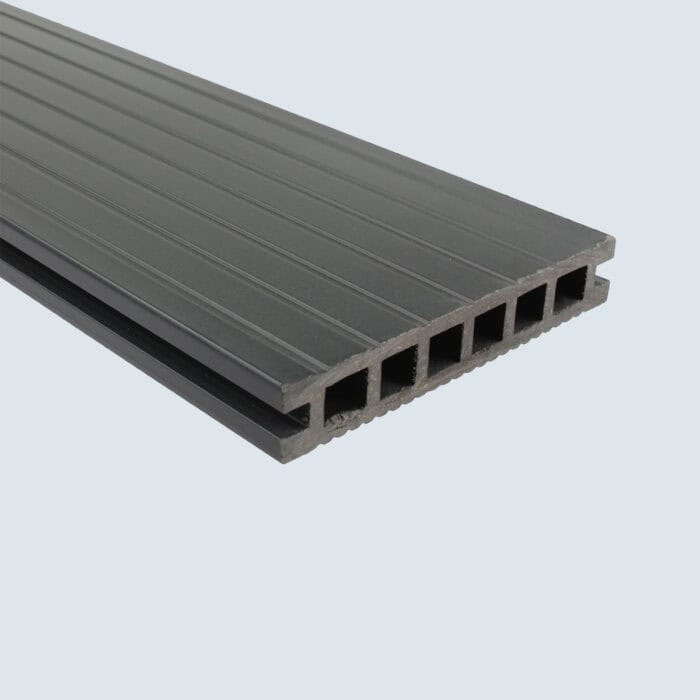 Πάτωμα WPC Deck Commercial Γκρι Σκούρο E03, 22 x 140 x 4000mm (0,56m²) - Image 3
