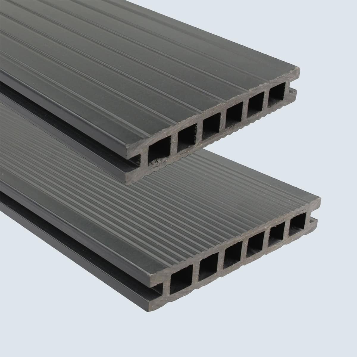 Πάτωμα WPC Deck Commercial Γκρι Σκούρο E03, 22 x 140 x 4000mm