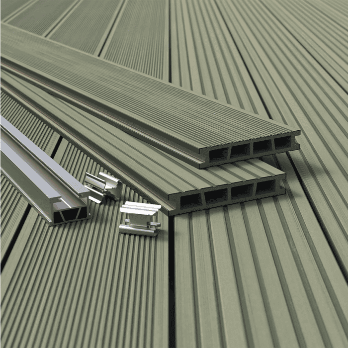 Πάτωμα WPC Deck Ελιά D07, 25 x 150 x 4000mm (0,60m²) - Image 2