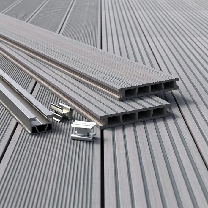 Πάτωμα WPC Deck Ευκάλυπτος D09, 25 x 150 x 4000mm (0,60m²) - Image 2
