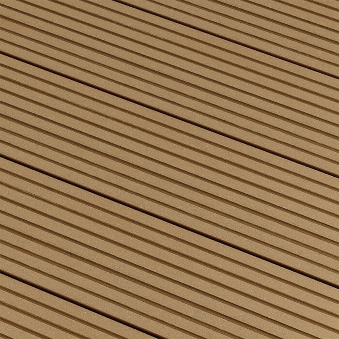 Πάτωμα WPC Deck Καφέ Ανοιχτό D01, 25 x 150 x 4000mm (0,60m²) - Image 3