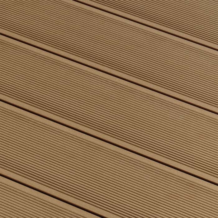 Πάτωμα WPC Deck Καφέ Ανοιχτό D01, 25 x 150 x 4000mm (0,60m²) - Image 4