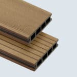 Πάτωμα WPC Deck Καφέ Ανοιχτό D01, 25 x 150 x 4000mm (0,60m²) - Image 5