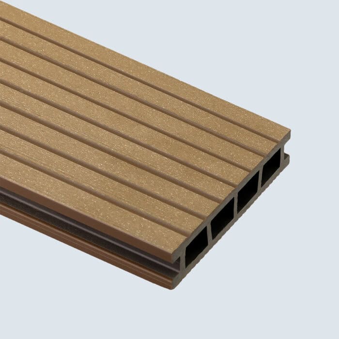Πάτωμα WPC Deck Καφέ Ανοιχτό D01, 25 x 150 x 4000mm (0,60m²) - Image 7