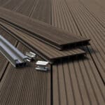 Πάτωμα WPC Deck Καφέ Σκούρο D03, 25 x 150 x 4000mm (0,60m²) - Image 4