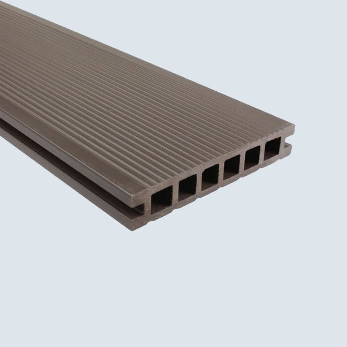 Πάτωμα WPC Deck Commercial Καφέ Σκούρο E02, 22 x 140 x 4000mm (0,56m²) - Image 3