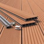 Πάτωμα WPC Deck Οξυά D08, 25 x 150 x 4000mm (0,60m²) - Image 2