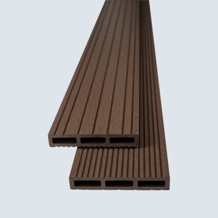 Περίφραξη WPC Καφέ P04, 20 x 120 x 3600mm