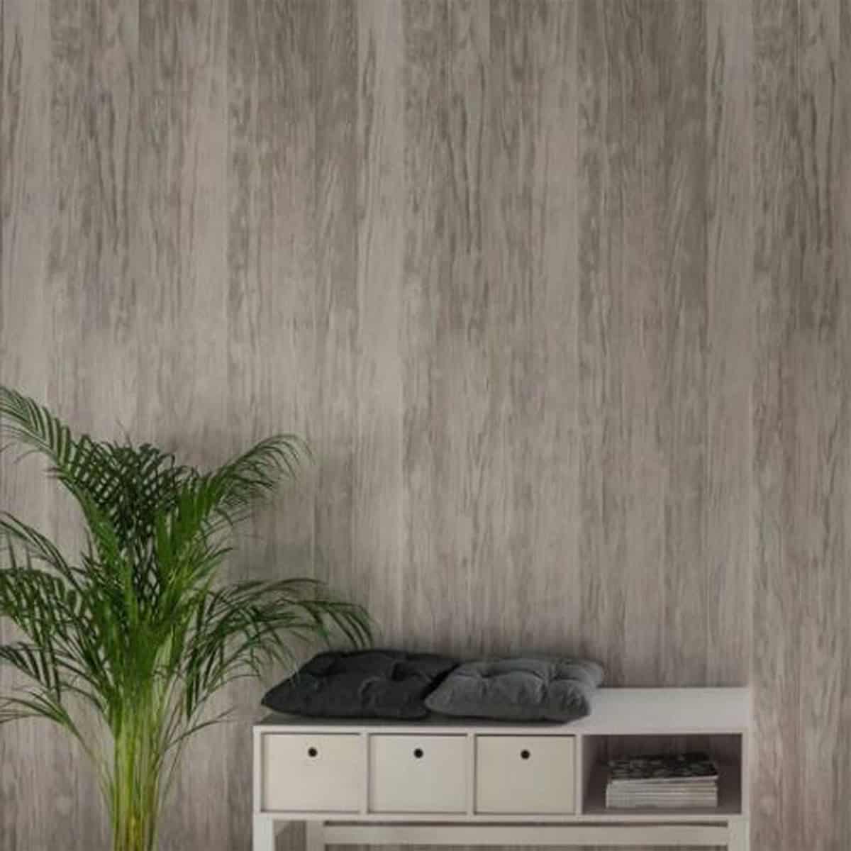 Πλαστική Επένδυση Ραμποτέ PVC VILO Antique Wood, 2650 x 250 x 8mm
