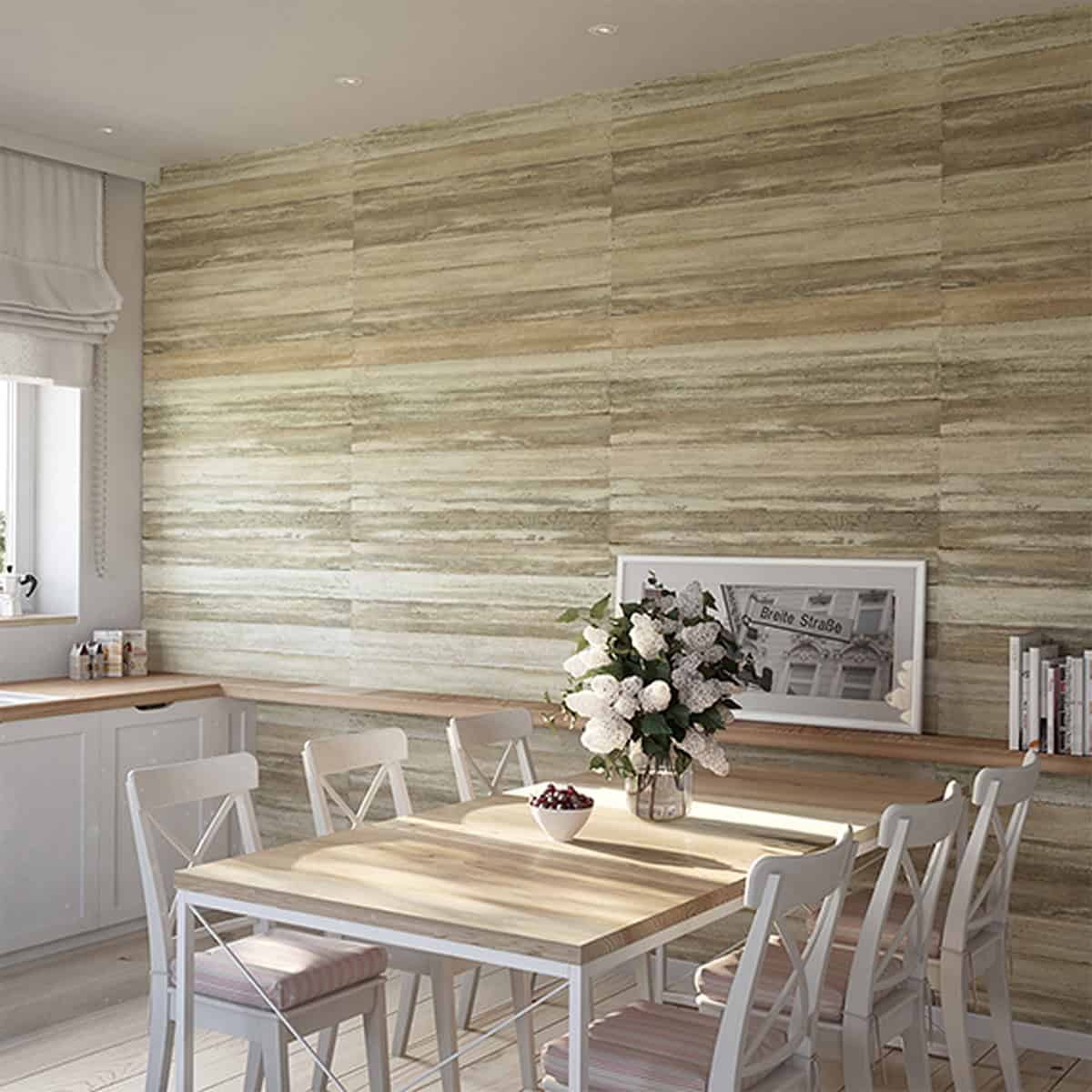Πλαστική Επένδυση Ραμποτέ PVC VILO Reclaimed Wood, 2650 x 250 x 8mm