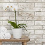Πλαστική Επένδυση Ραμποτέ PVC VILO Rusty Brick, 2650 x 250 x 8mm