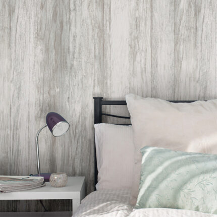 Πλαστική Επένδυση Ραμποτέ PVC VILO Smoky Wood, 2650 x 250 x 8mm