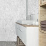 Πλαστική Επένδυση Ραμποτέ PVC VILO Winter Stone, 2650 x 250 x 8mm
