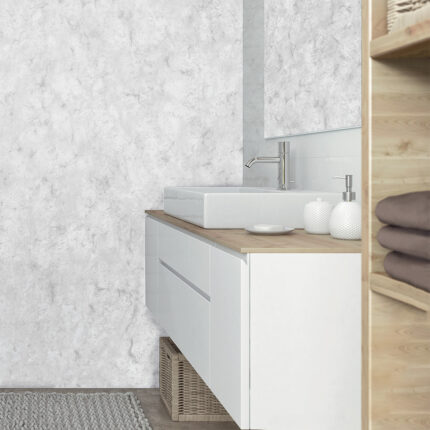 Πλαστική Επένδυση Ραμποτέ PVC VILO Winter Stone, 2650 x 250 x 8mm