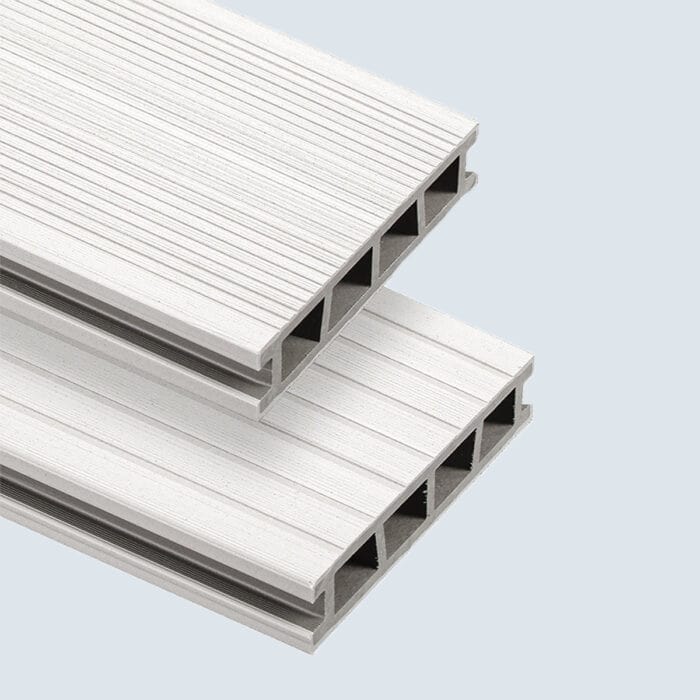 Πάτωμα WPC Deck Royal White D10, 25 x 150 x 4000mm (0,60m²) - Image 2