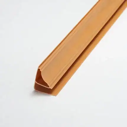 Κορνίζα για πλαστικές επενδύσεις PVC Ραμποτέ Golden Oak, 3000mm